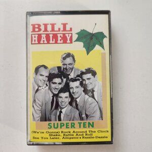 Bill Haley Super Ten Cassette Tape Made In Holland Evergreen Label Stereo